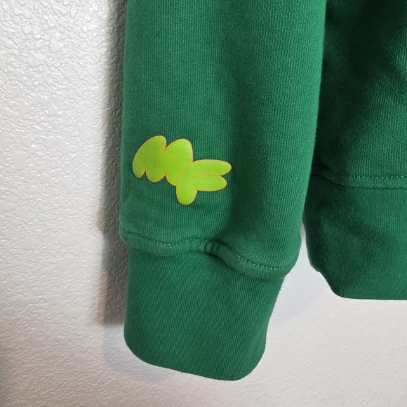 The Mayfair Group Compassion Graphic Sweatshirt In Green - Picture 10 of 10